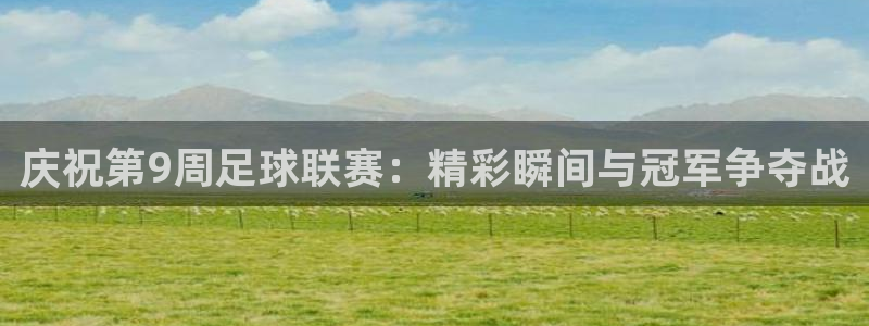 意昂5Kgame集团股票s：庆祝第9周足球联赛：精彩瞬间与冠军争夺战